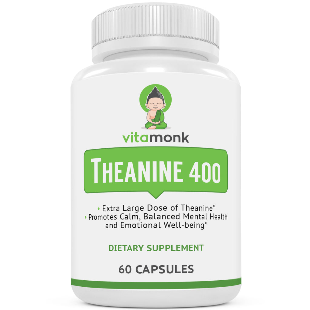 筋肉疲労回復　ライフチューナーRT（GREEN）　WHITE Ver. L Theanine 400mg Supplement - L-Theanine 400mg with No Artificial
