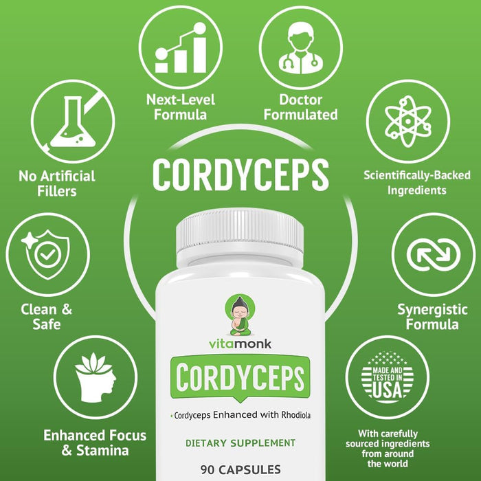 Cordyceps - Cordyceps Enhanced with Rhodiola
