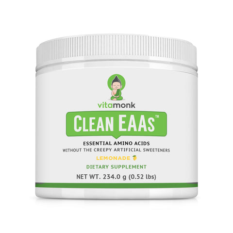 Clean EAAs ™ - Pure Essential Amino Acids with NO Weird Fillers or Artificial Sweeteners
