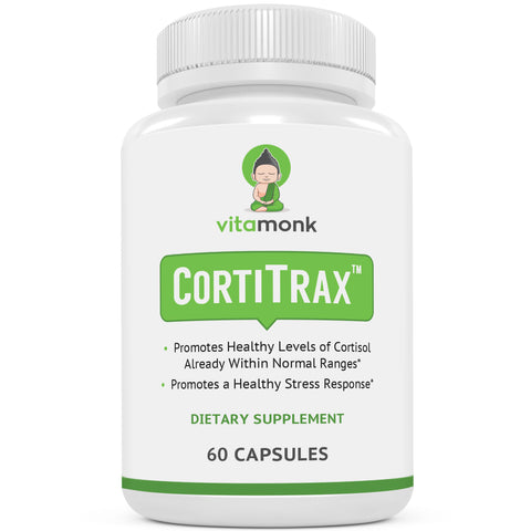 CortiTrax™ Natural Cortisol Blocker - Powerful Adaptogens & Natural Stress Fighters