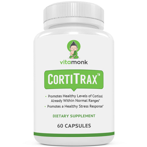 CortiTrax™ Natural Cortisol Blocker - Powerful Adaptogens & Natural Stress Fighters