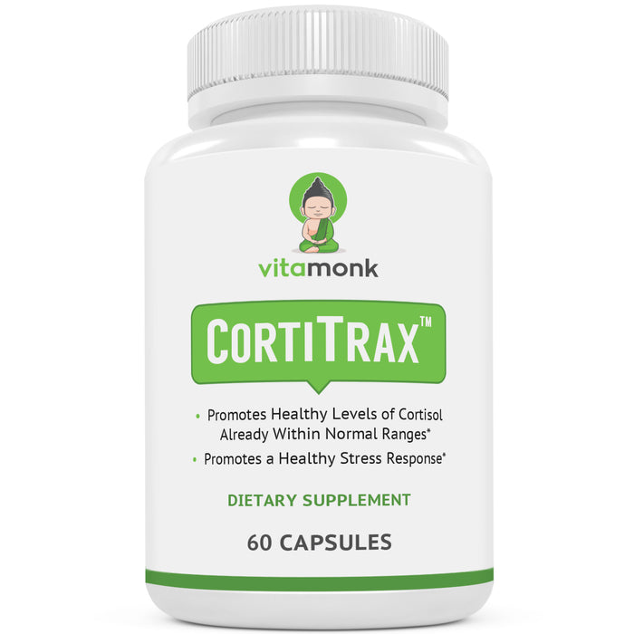 CortiTrax™ Natural Cortisol Blocker - Powerful Adaptogens & Natural Stress Fighters
