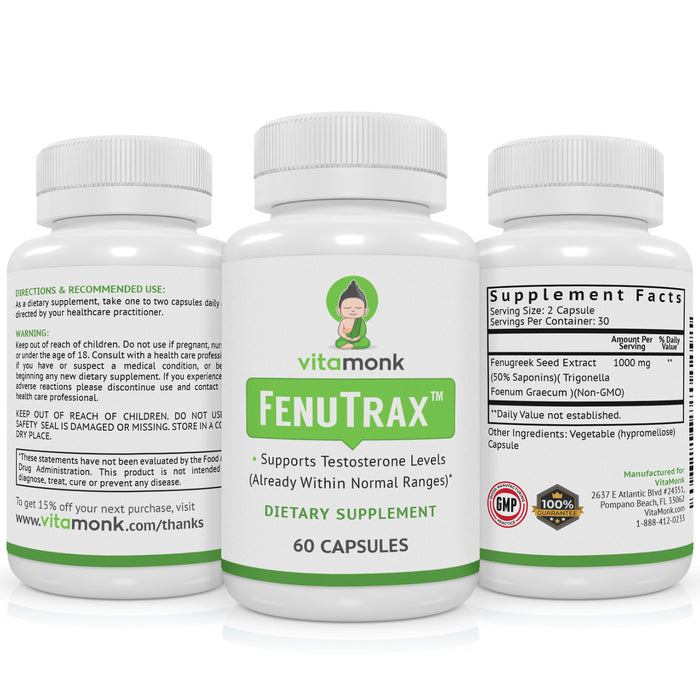 FenuTrax™ - Potent Fenugreek Extract Standardized To At Least 50% Fenuside
