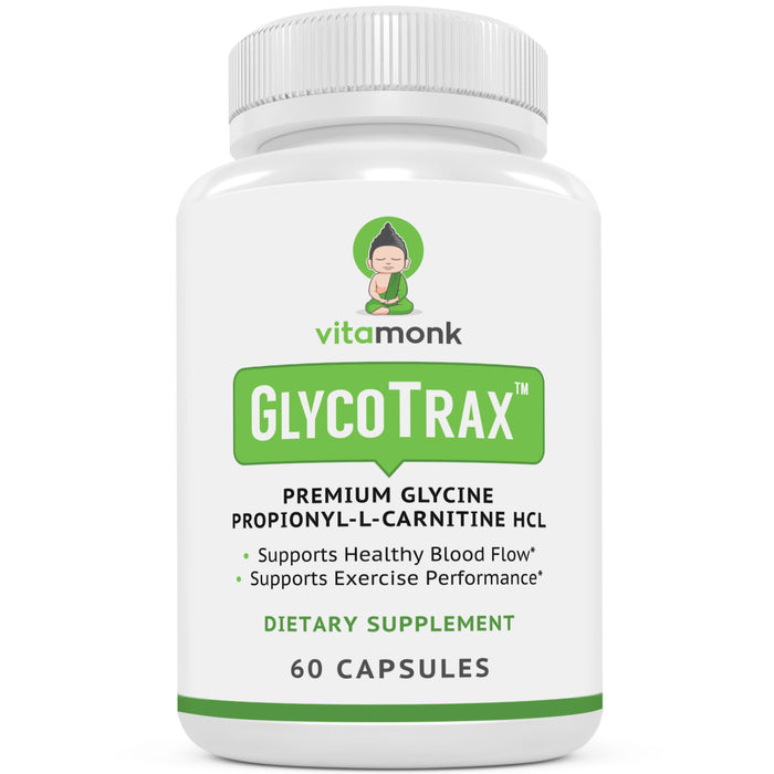 GlycoTrax GPLC - Pure Glycine Propionyl-L-Carnitine Supplement VitaMonk GlycoTrax GPLC - Pure Glycine Propionyl-L-Carnitine Supplement VitaMonk