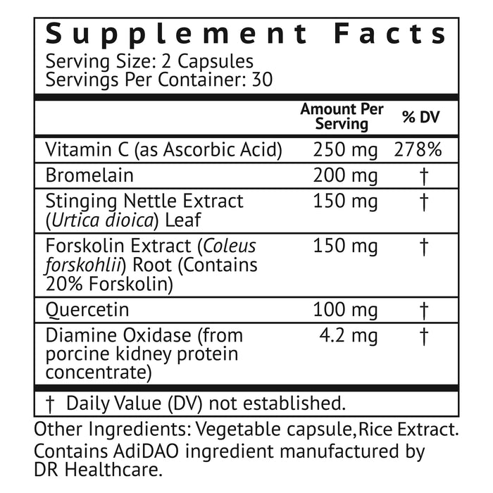 HistaResist - DAO Supplement | Fight Histamine Intolerance