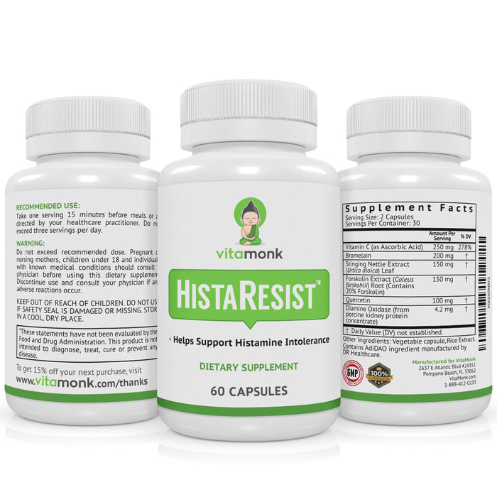 HistaResist - DAO Supplement | Fight Histamine Intolerance