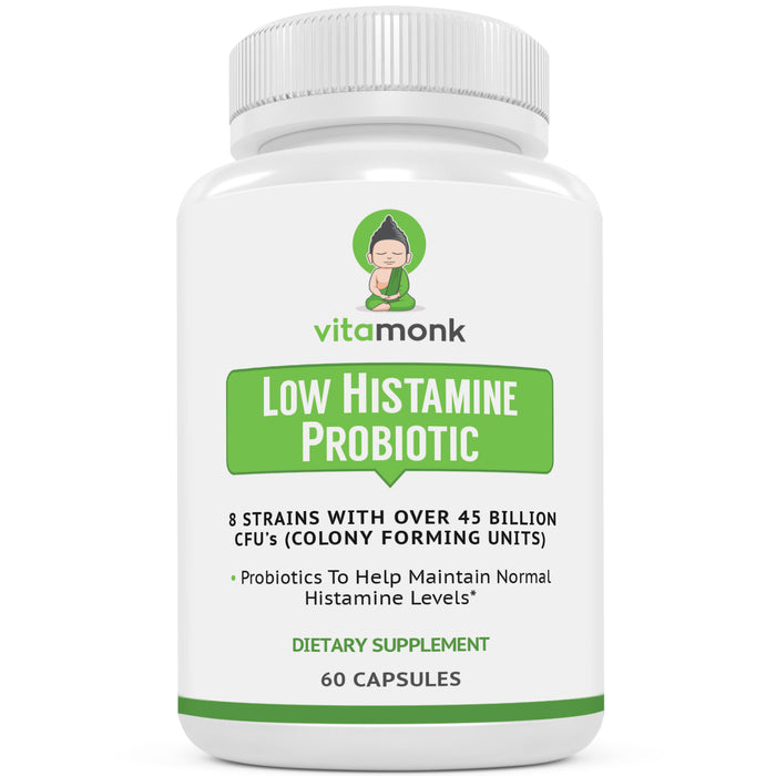 Low Histamine Probiotics - Fight Histamine Intolerance and Support Balanced Gut Health