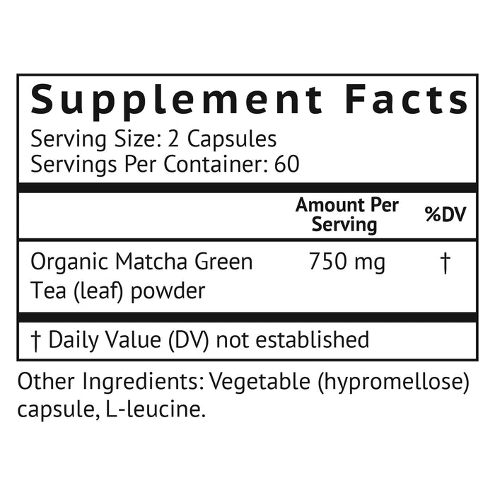 MatchaMax™ Capsules - Pure Organic Matcha Tea Capsules (from Japan)