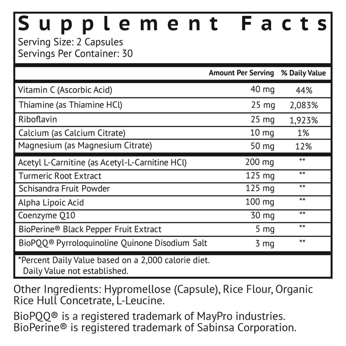 MitoTrax™ -  Bio-Enhanced Mitochondria Support Supplement