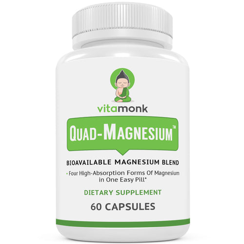 Quad-Magnesium™ - All-In-One Magnesium Supplement for Sleep, Energy, Mood, and Health