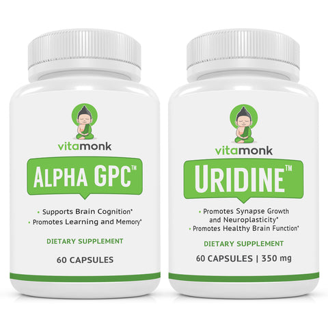 The Brain Booster Stack - Alpha GPC and Uridine Combo