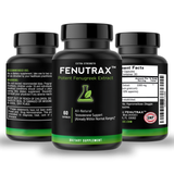 FenuTrax™ Fenugreek Extract 1 Months Supply - Stronger than Testofen - High-Potency (50%) - Testosterone Support for Men - Muscle Growth, Energy, and Drive (60 capsules)