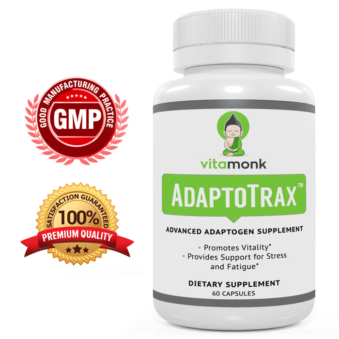 AdaptoTrax - All-In-One Adaptogen Supplement For Optimal Mood, Stress Management, Energy, and Brain Power